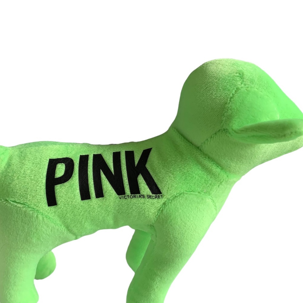 Victoria's Secret PINK Dog Plush Velour Green